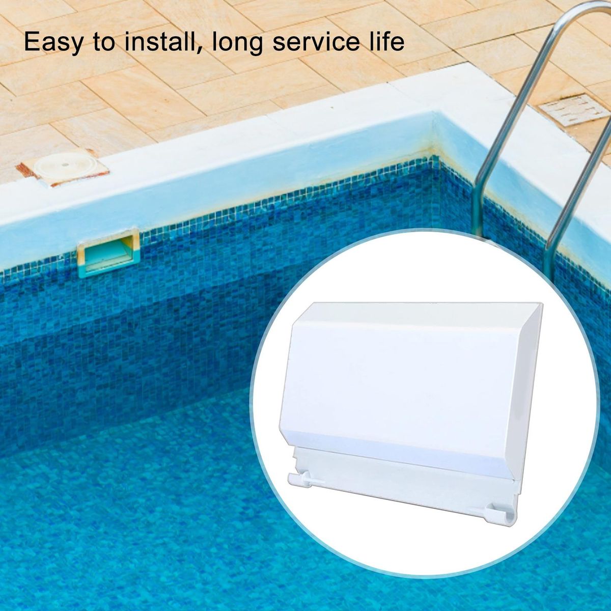 Skimmer Baffle Inground Pool Skimmer Door Weir Baffle White