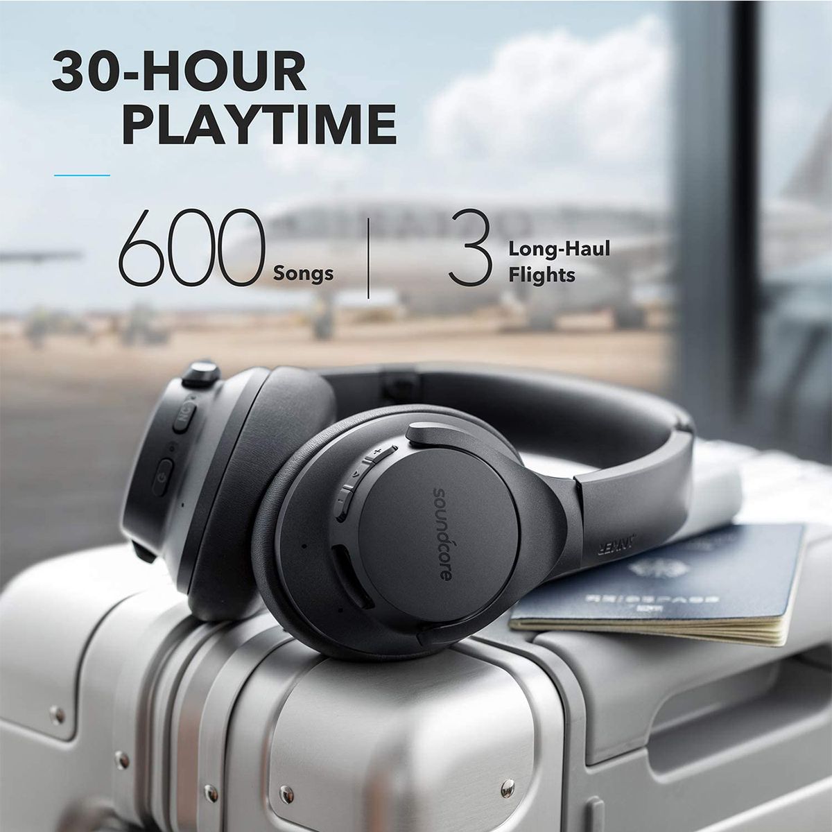 Soundcore Life Q20 Hybrid Active Noise Cancelling Headphones