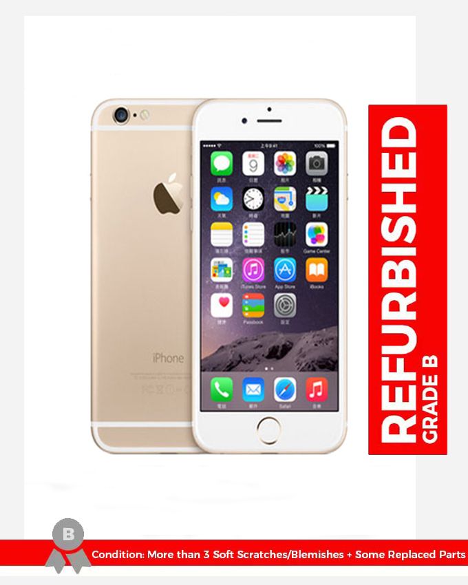 IPhone 6 4.7 Inch 1GB + 16GB 8MP 4G Smattphone- Gold