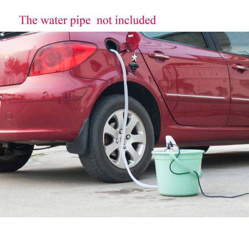Pump Fuel Water Oil Barrel With Car Pump Charger Multi-Purpose Portable Oil Transfer Pump A2