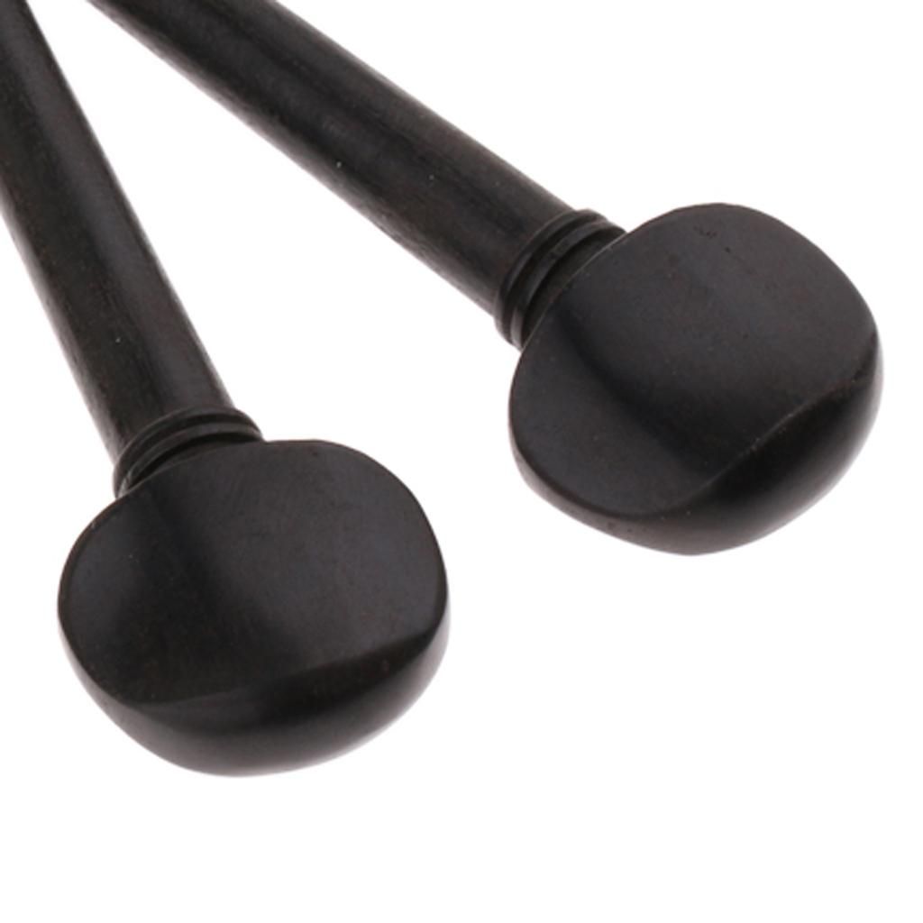 4pcs Violin Tuning Pegs Ebony Wood For Violinist Musical Gift