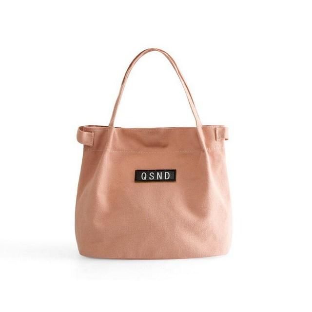 Canvas Lunch Bags Tote Bucket Bag Leisure Bags