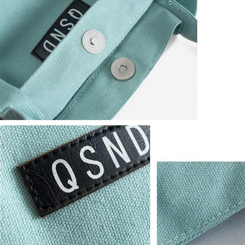 Canvas Lunch Bags Tote Bucket Bag Leisure Bags