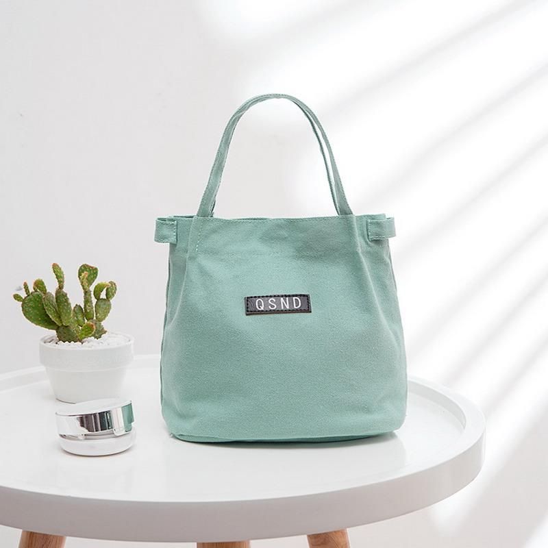 Canvas Lunch Bags Tote Bucket Bag Leisure Bags