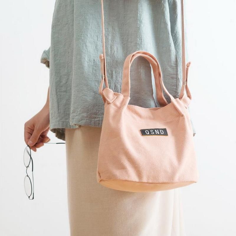 Canvas Lunch Bags Tote Bucket Bag Leisure Bags
