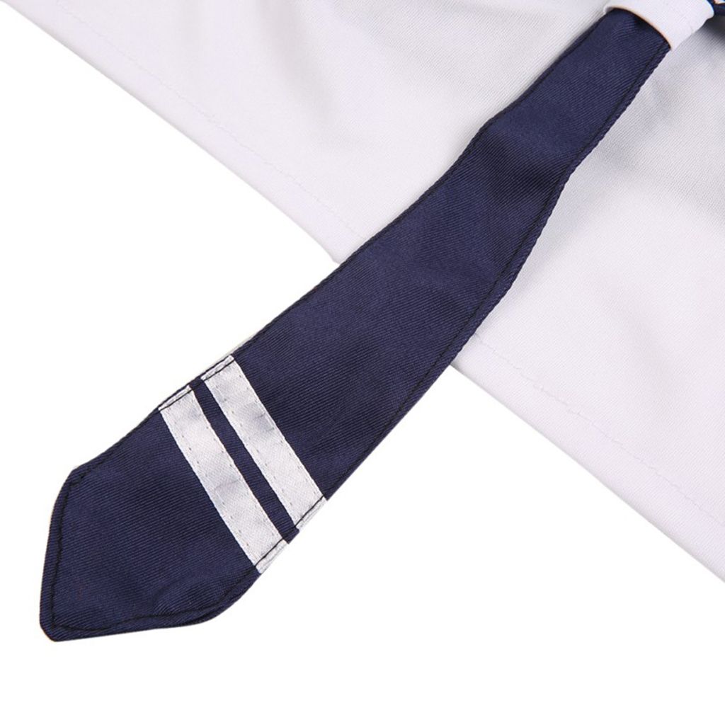 Prettyia Japanese School Girl Uniform Sailor Anime Fancy Dress Blue