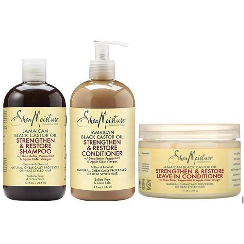 Jamaican Black Castor Oil Shampoo, Conditioner & Leave-in