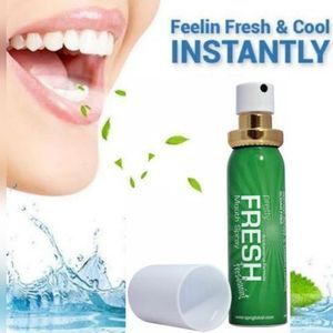 2 In 1 Fresh Antibacterial Spearmint Mouth Odor Corrector