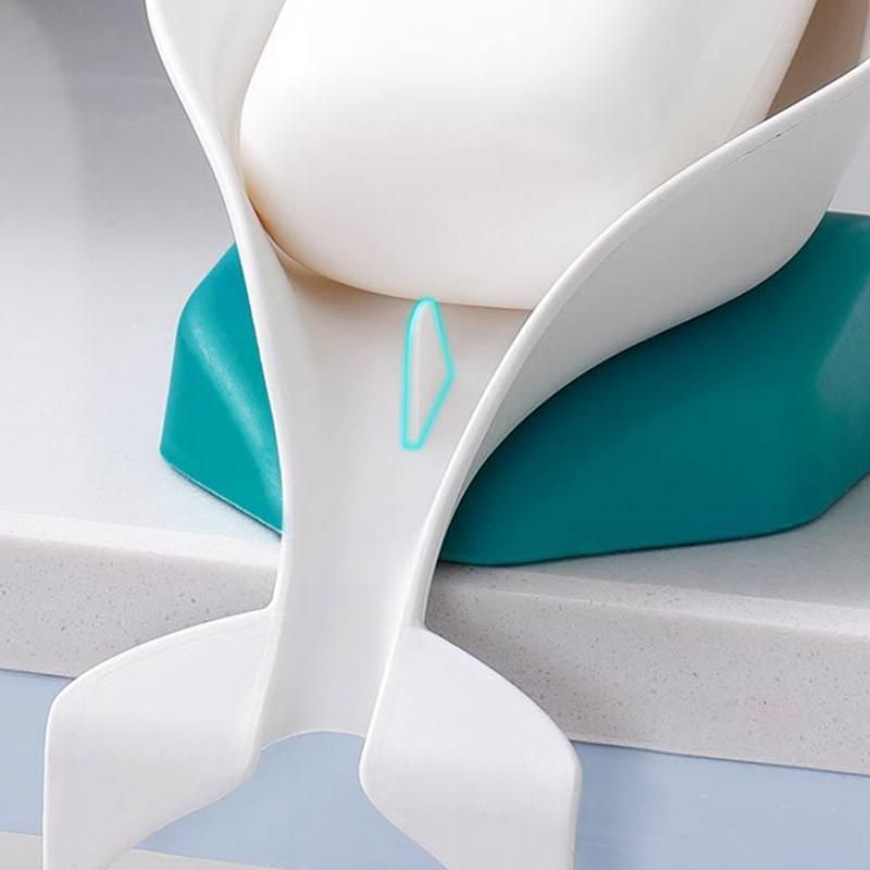 Whale Shape Soap Box Cute Kitchen Dish Brush Racks Non-Slip