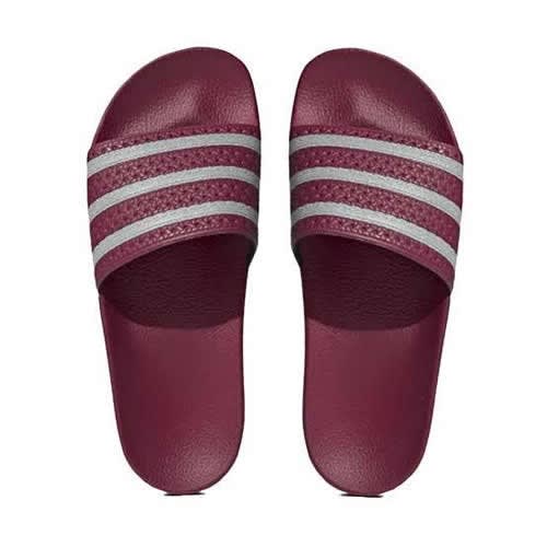 Men's Pool Slide - Burgundy