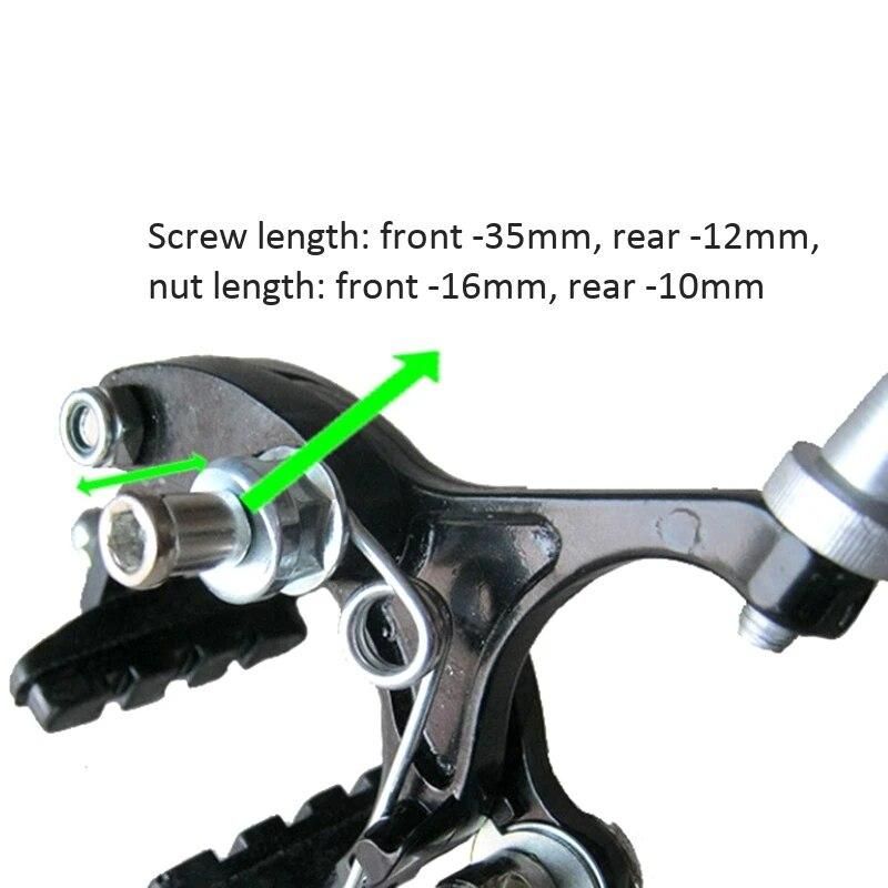 Road Bike Type C Brake Caliper Bicycle Brake Folding Bicycle Extend Brake Block Road Bike for Fixed Gear