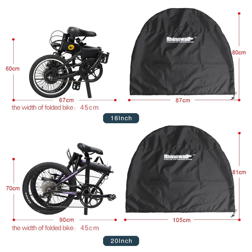 Rhinowalk 20 Inch Rainproof Lightweight Folding Bicycle Bag