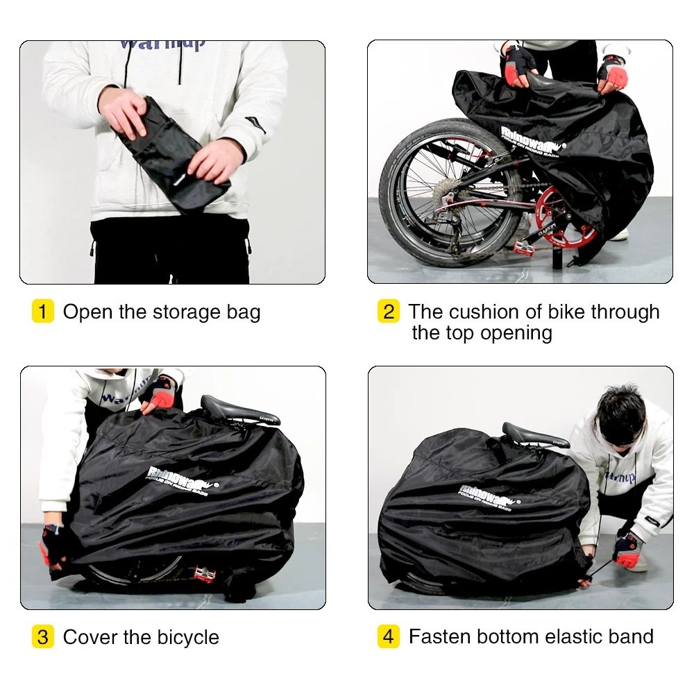 Rhinowalk 20 Inch Rainproof Lightweight Folding Bicycle Bag