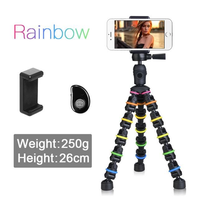 Tripod Stand with Phone Holder Mount Clip