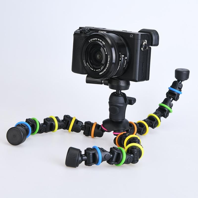 Tripod Stand with Phone Holder Mount Clip