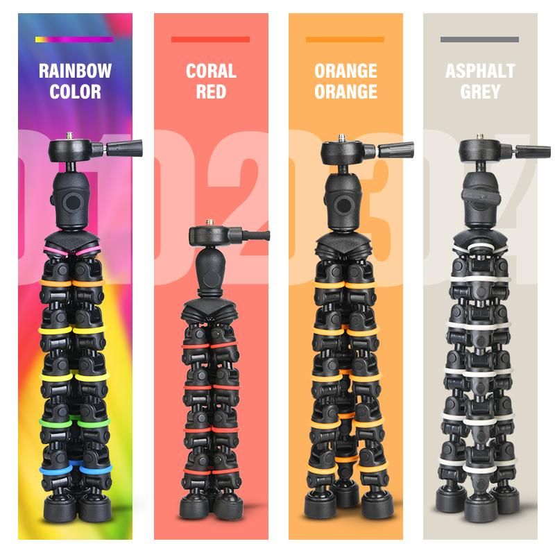 Tripod Stand with Phone Holder Mount Clip