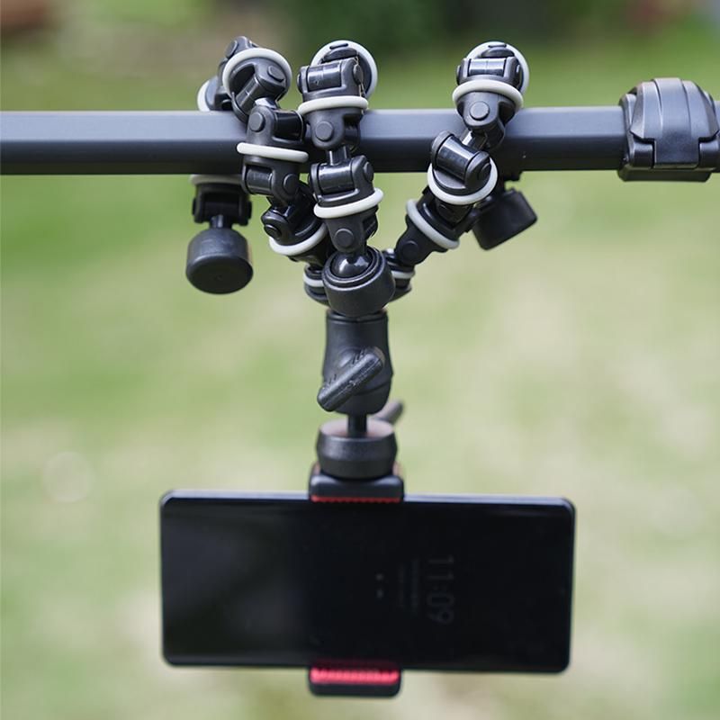 Tripod Stand with Phone Holder Mount Clip