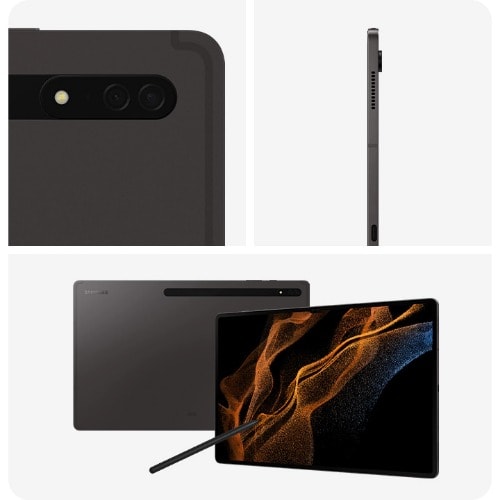 Galaxy Tab S8+ 5G - 12.4" Super Amoled - 128GB ROM - 8GB RAM - Nano-SIM - 10090mAh - Graphite