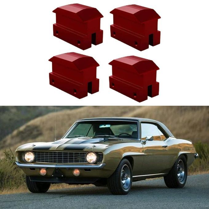 Set Of 4 Jack Pad Slotted Portable For Chevrolet 6TH Gen Camaro 16-18