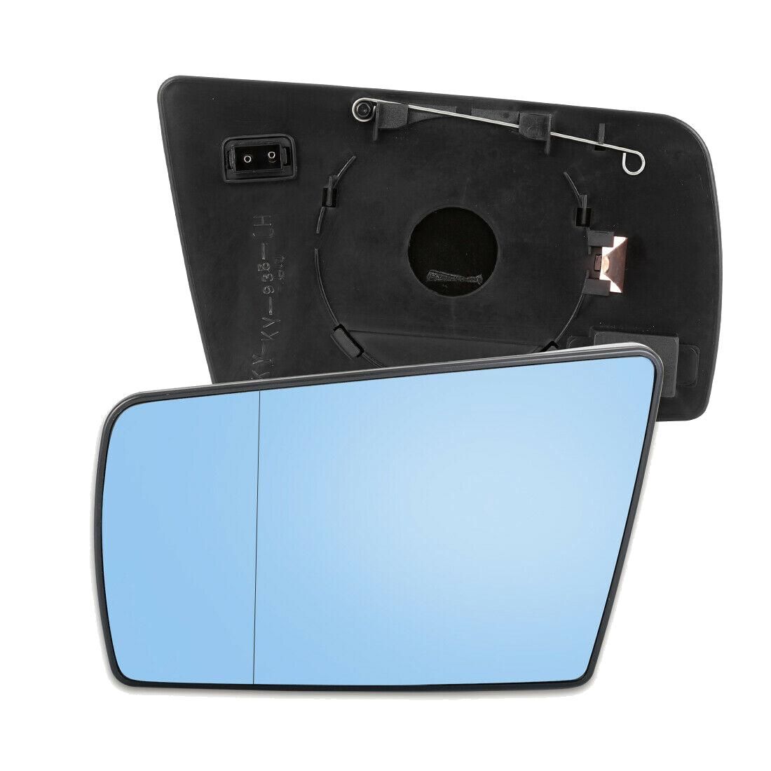 Left Side Side Wing Mirror Glass Heated with Backing Plate for C W202 E W210 S W140 1994-2000