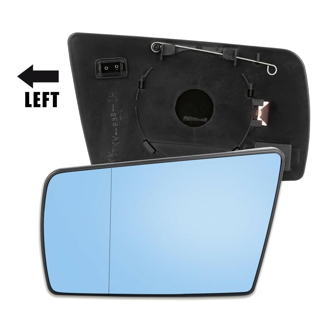Left Side Side Wing Mirror Glass Heated with Backing Plate for C W202 E W210 S W140 1994-2000