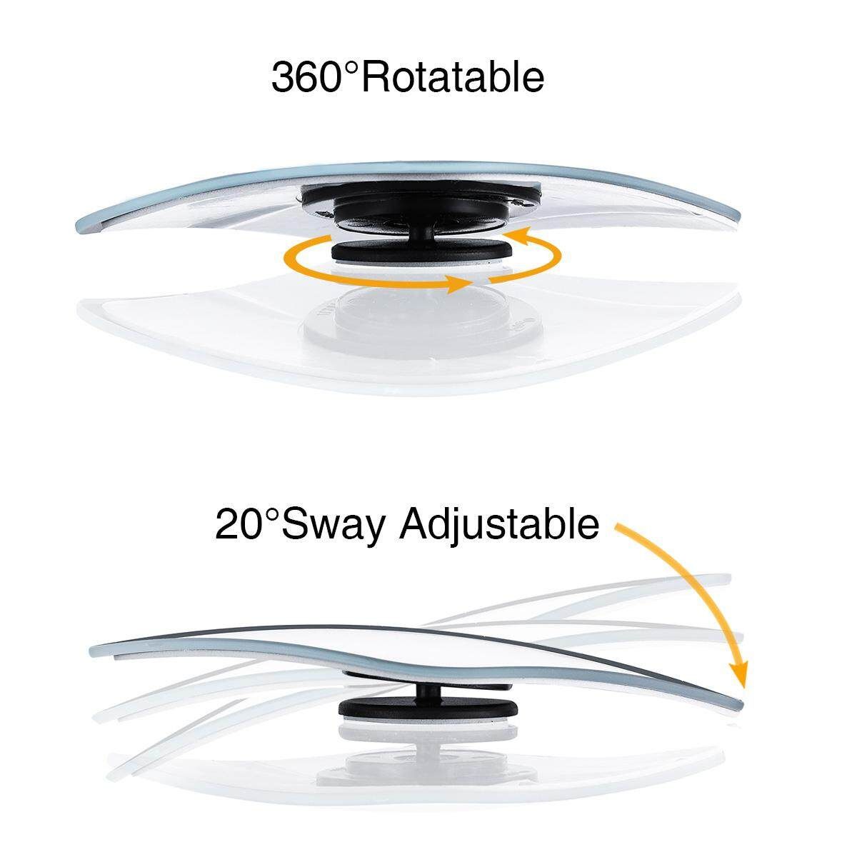 RM10 Blind Spot Mirrors Custom Fit Blind Spot Mirror For 4th Gen Ram Trucks (2009-2018) Improves Visibility Great Material 2.5"x2.5"