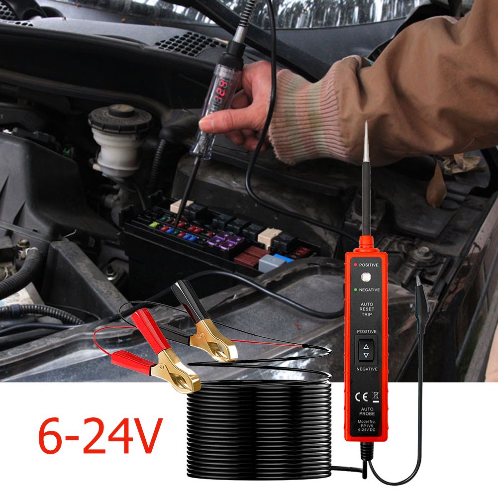 Car Vehicle Circuit Tester Test Pen Multifunctional Electrical Diagnosis Tool Power Probe Automotive Diagnostic Power Scanner
