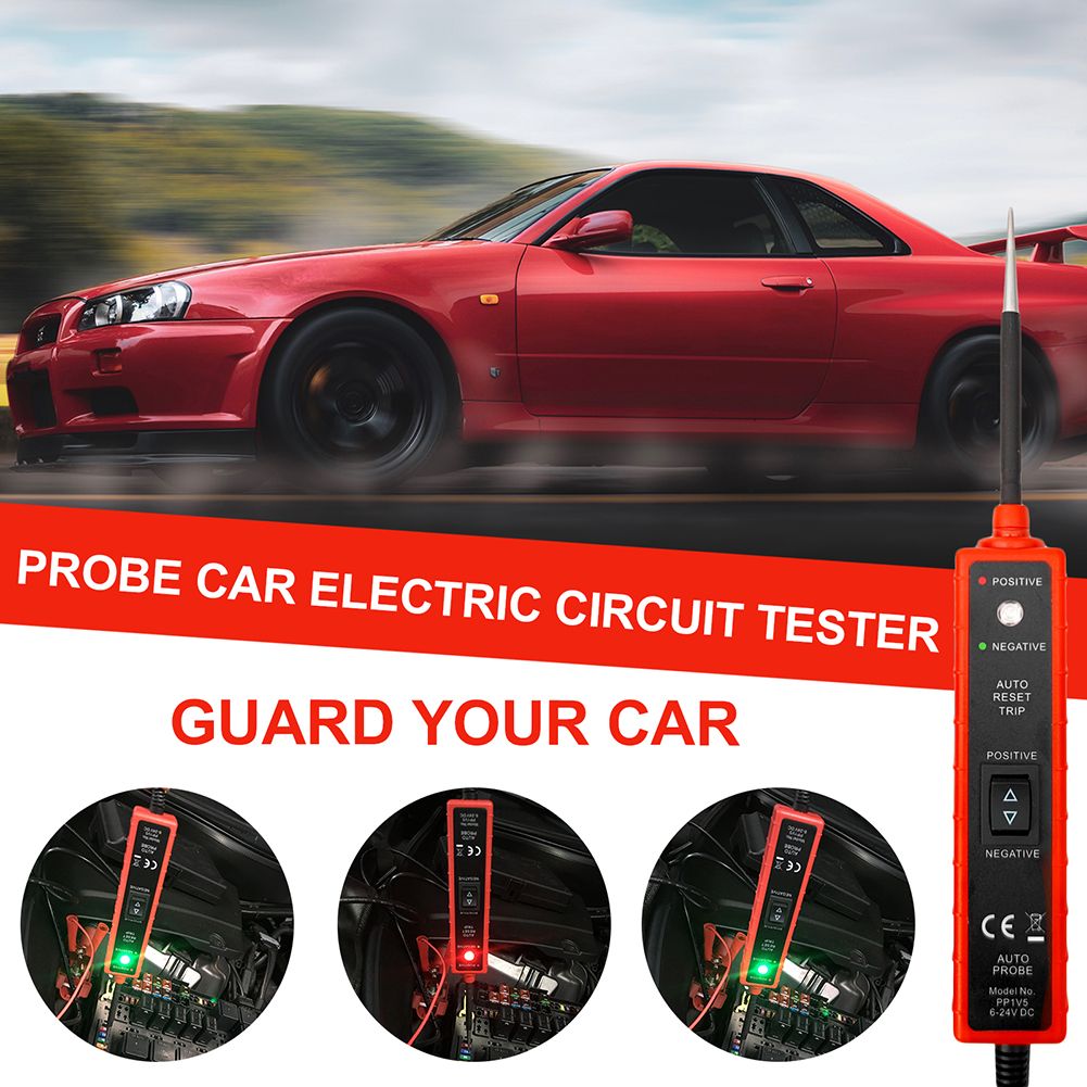 Car Vehicle Circuit Tester Test Pen Multifunctional Electrical Diagnosis Tool Power Probe Automotive Diagnostic Power Scanner
