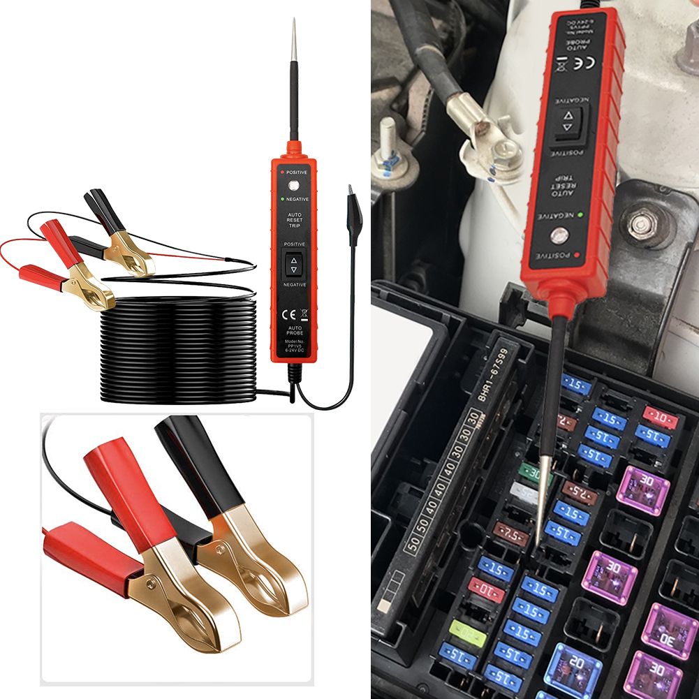 Car Vehicle Circuit Tester Test Pen Multifunctional Electrical Diagnosis Tool Power Probe Automotive Diagnostic Power Scanner