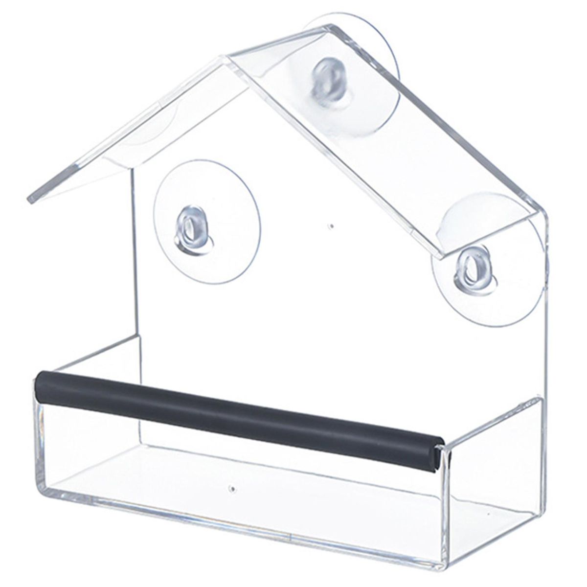 Exquisite Workmanship Bird Feeder View Bird Feeder Easy-clean Acrylic Clear