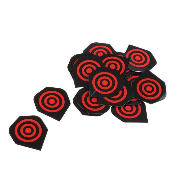 Set 20 Standard Dart Flights Professional Durable PET Dart Tail Type H