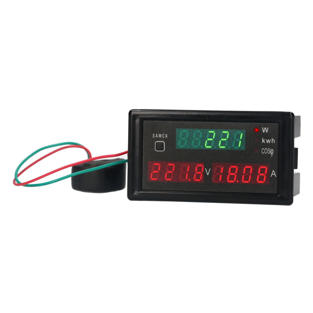 AC 80-300V Digital Voltmeter Ammeter Mini AC Digital