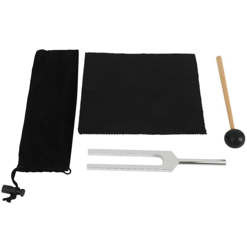 Tuning Fork 528C 528HZ Tuner with Mallet Set for Repair Nervous System Testing Tuning Fork Health Care