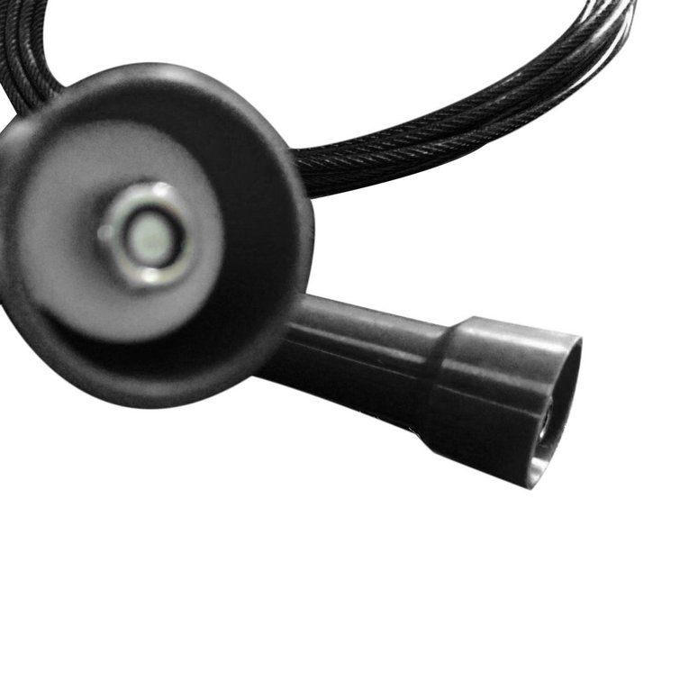 UJ Steel Wire Jump Rope Ultra-speed Ball Bearing Skipping Jumping-black