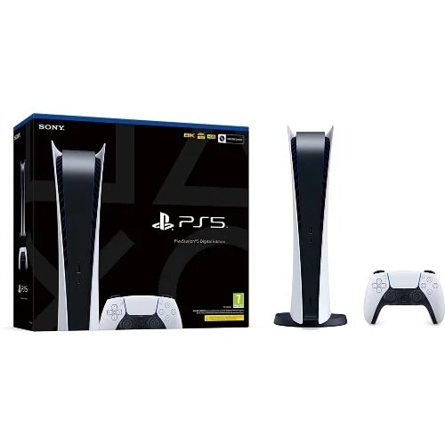 Playstation 5 Digital Edition - Ps5 White Console