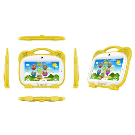 Modio M710 Kids Tablet - 7-INCH - 32GB ROM - 2GB RAM - 4G LTE - Zoom + Google Meet - Yellow