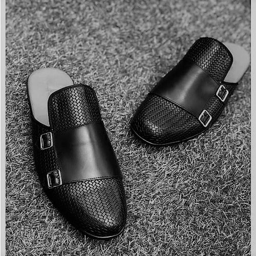 Basket Leather Half Shoe