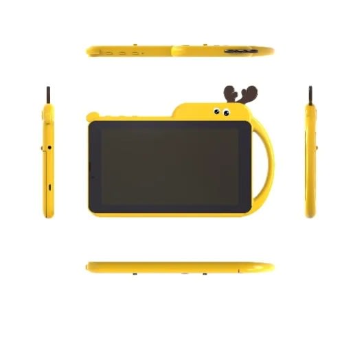 Kt1 Android Tablet For Kids Education - 7" -2GB RAM - 16GB ROM - Wifi - 3000mah - Yellow
