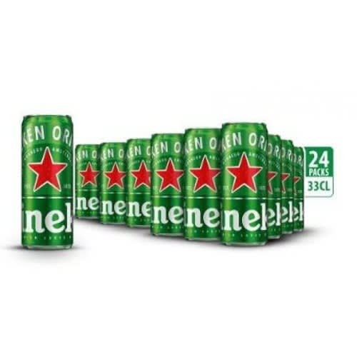 Lager Beer - 33cl Sleek Can X 24