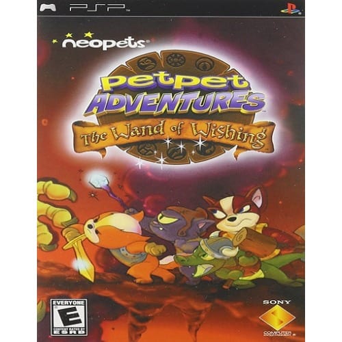 Neopets Petpet Adventures: The Wand of Wishing Sony PSP