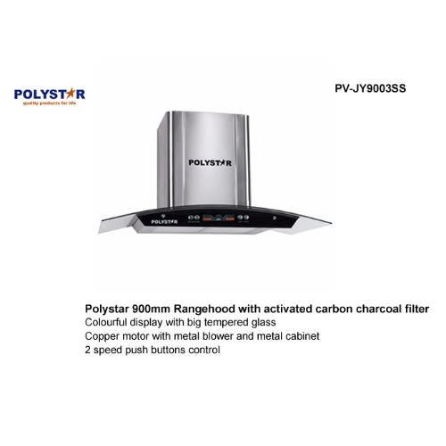 900mm Rangehood With Activated Carbon Charcoal Filter Pv-jy9003ss