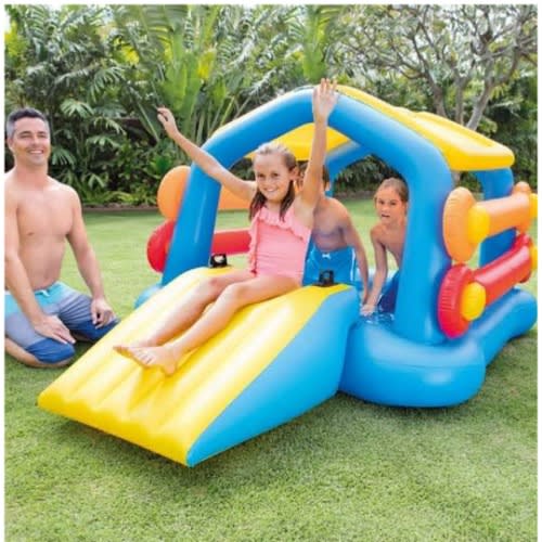 Island Inflatable Slide Jump olene