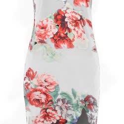 Ladies Bobycon Active Gown- White