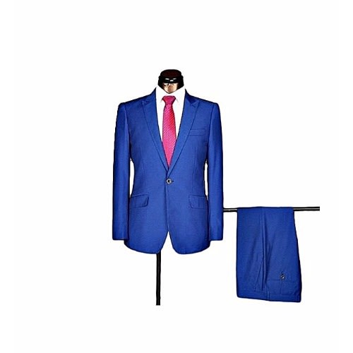 Men's Cooperate Suit - Royal Blue
