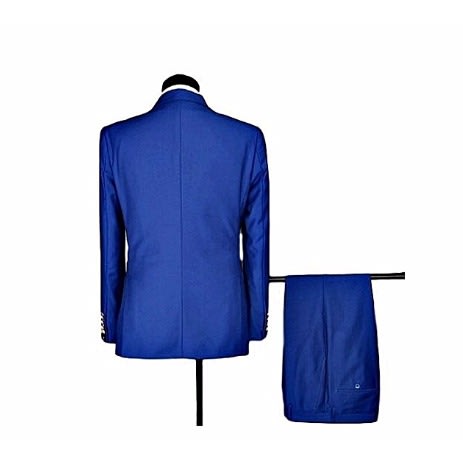 Men's Cooperate Suit - Royal Blue