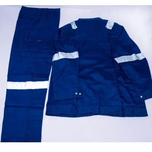 Safety Reflective Coverall - Up And Down -Blue- XXL