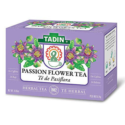 Passion Flower Tea, 24 Tea Bags - Relax Mind Muscle Pasiflora
