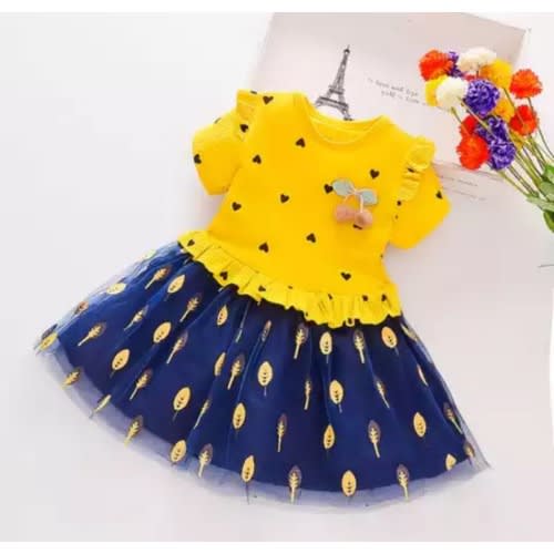 Short Sleeve Tutu Dress