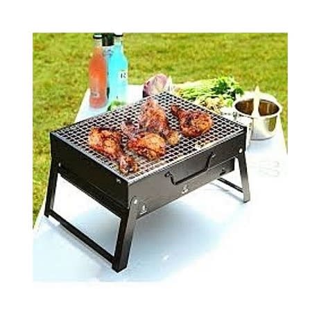 Outdoor Charcoal Barbeque And Roasting Grill Machine