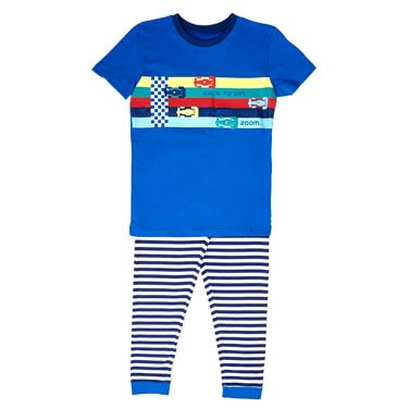Boys Short Sleeved Pyjamas